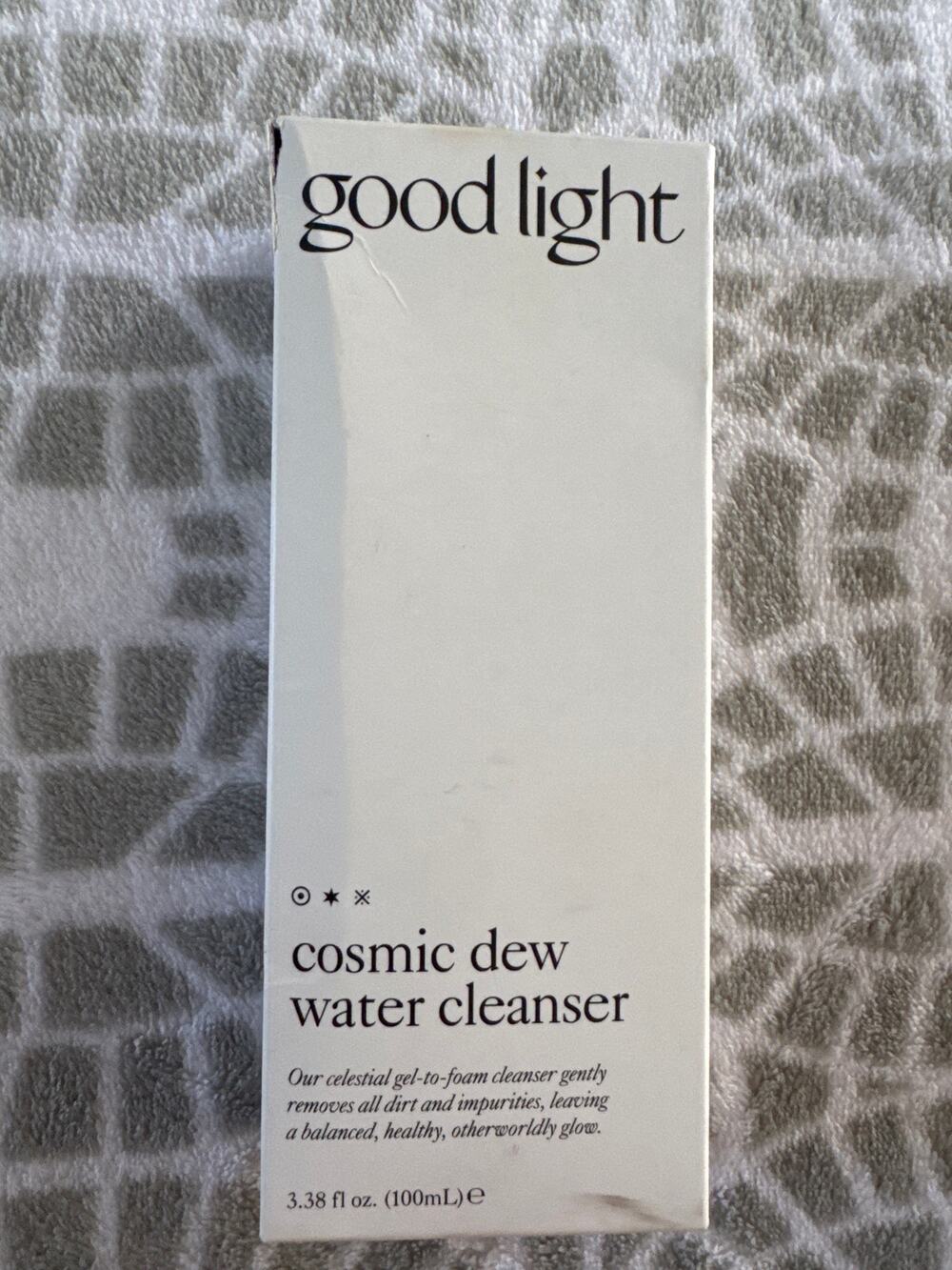 New good light Cosmic Dew Water Cleanser - 3.38 fl oz / 100mL